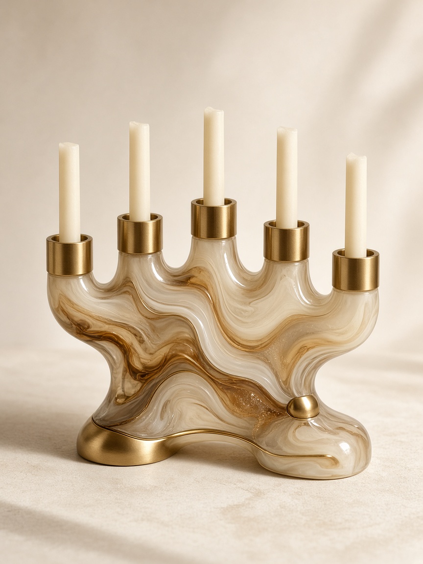 חנוכייה מעוצבת — תמונת placeholder